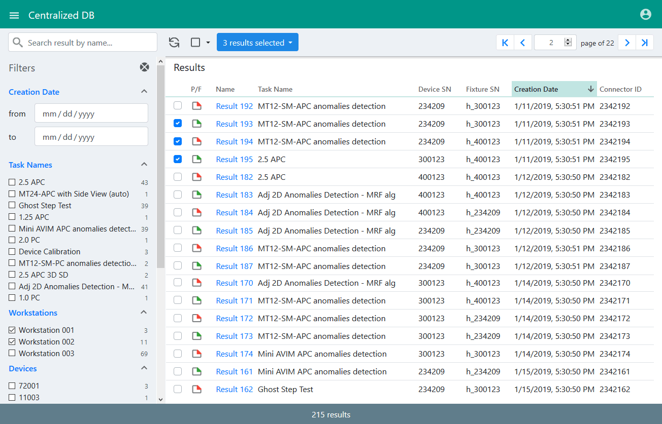 Data-base connectivity