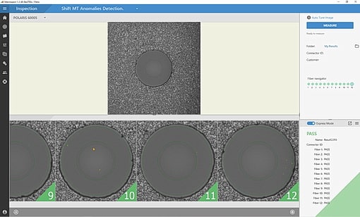 Zoomed-in Inspection Result for MT12 Ferrule